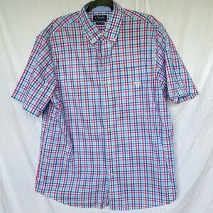Chaps Men's Blue Plaid Shirt | XL